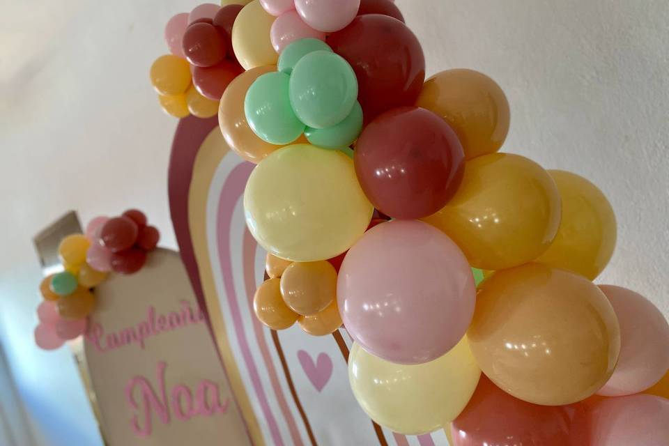 Decora con globos