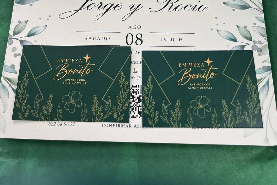 Invitaciones de boda