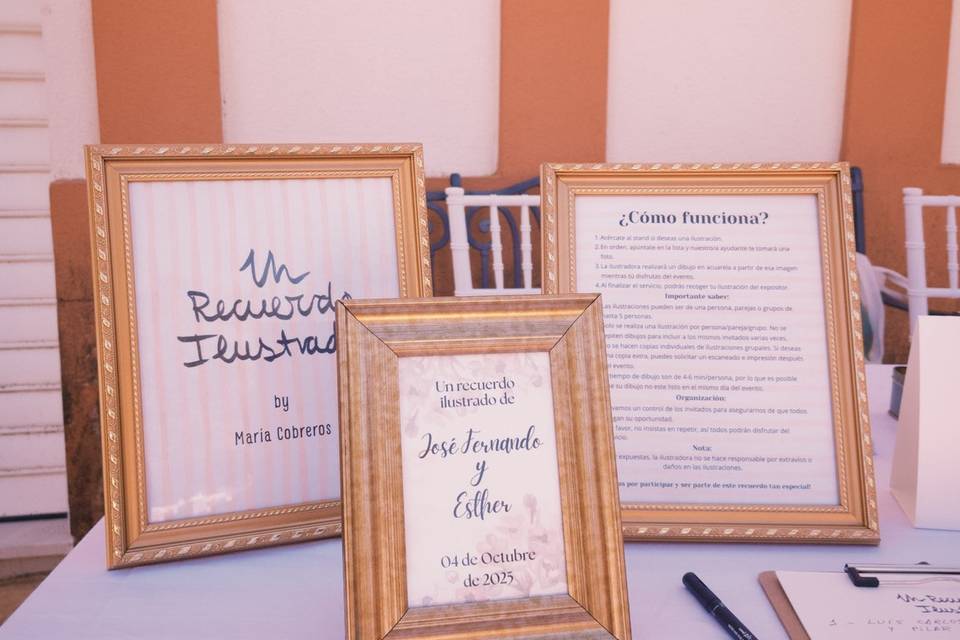 Detalles del Stand.