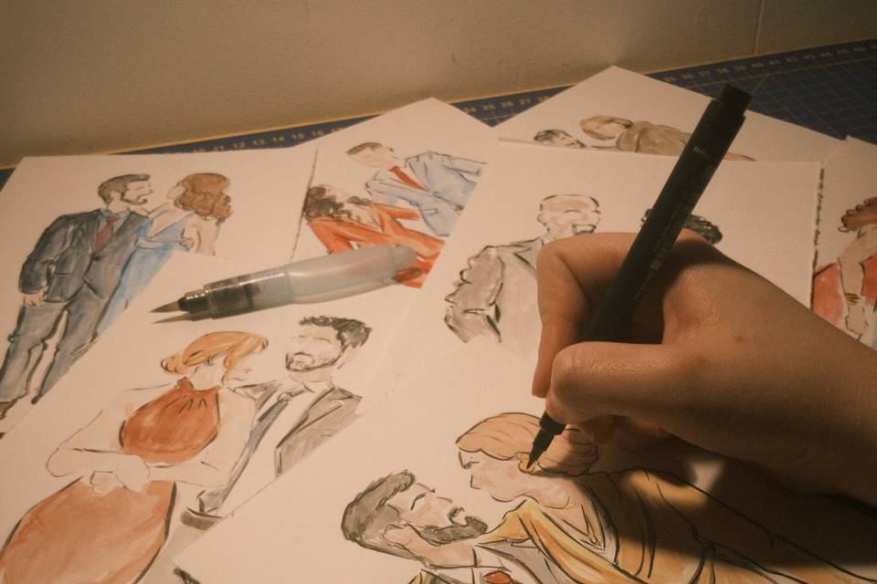 ¡Dibujos a mano alzada!