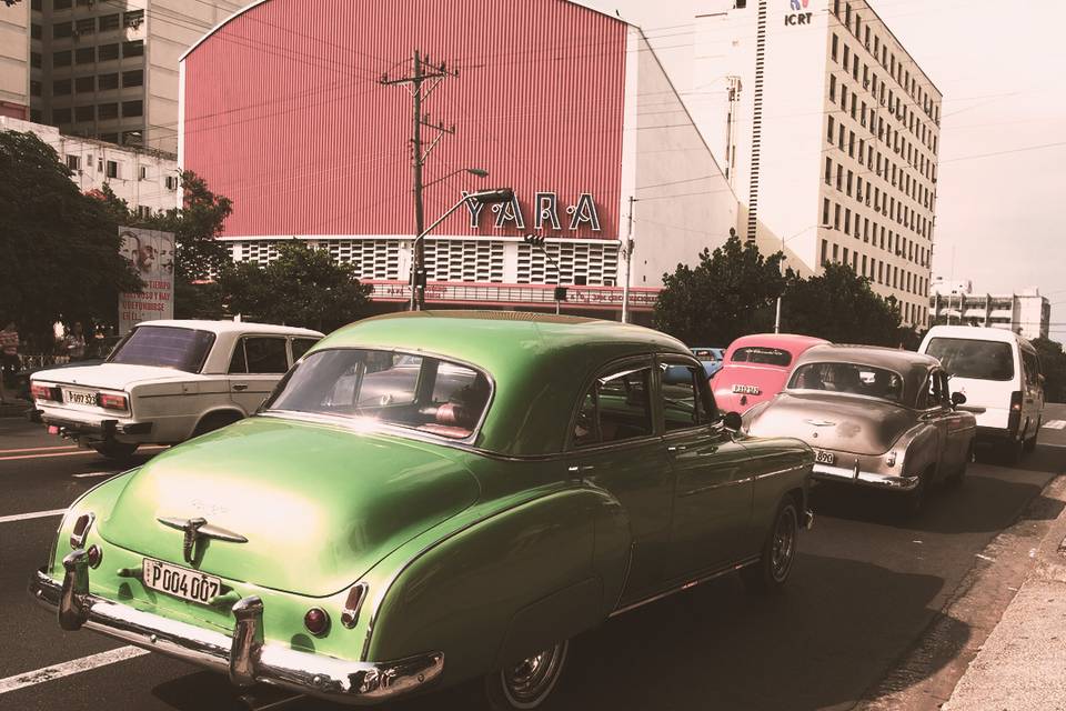 Coches en Cuba