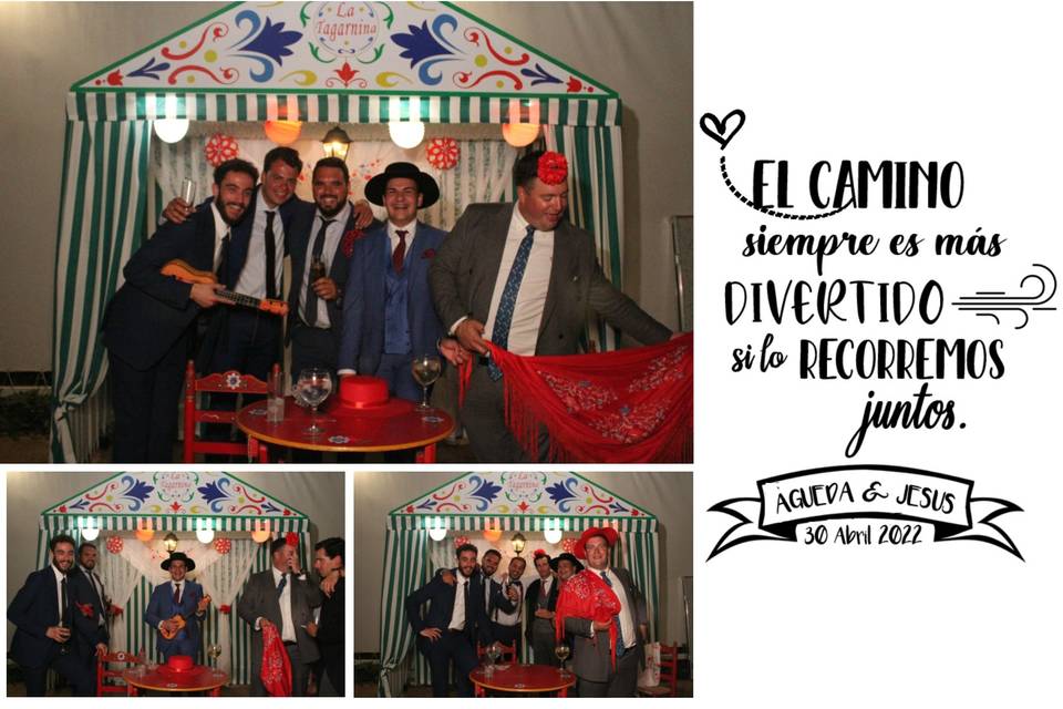 Photocall caseta de feria