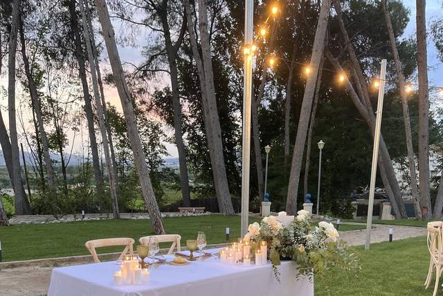Decoracion Mesa nupcial