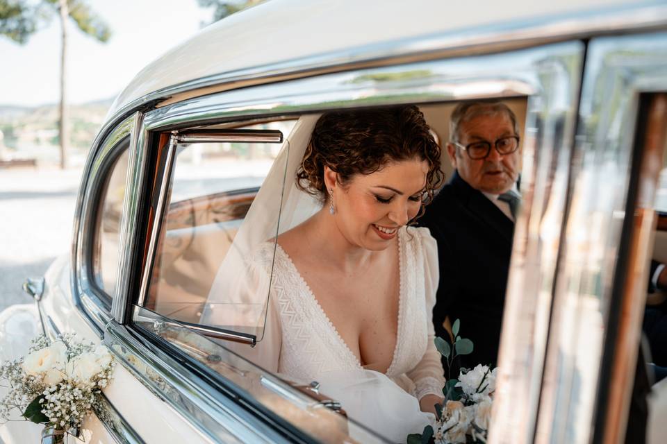 Llegada de la novia