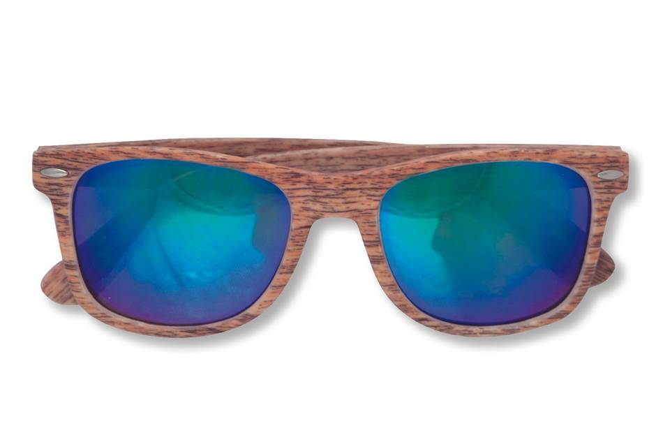 Gafas efecto madera