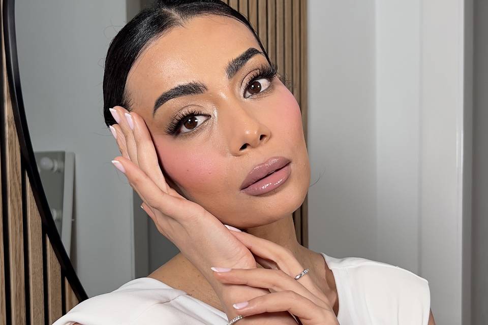 Soft Glam makeup