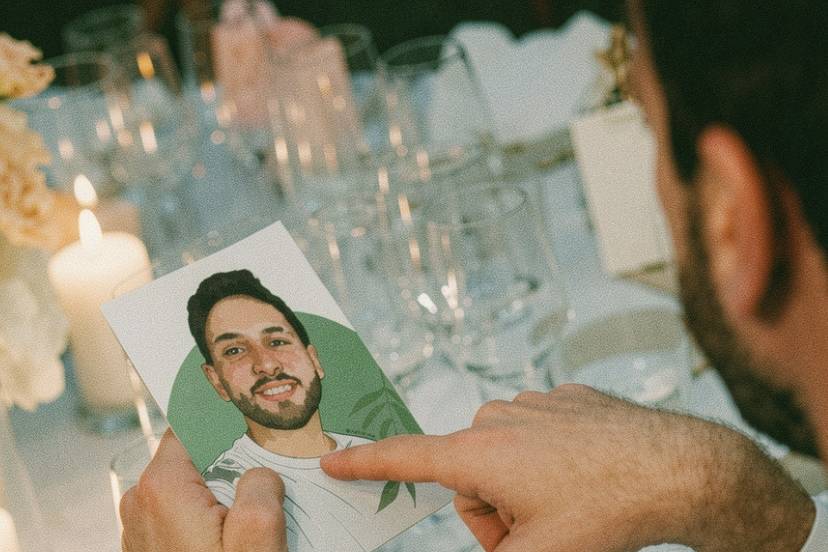 Ilustración boda
