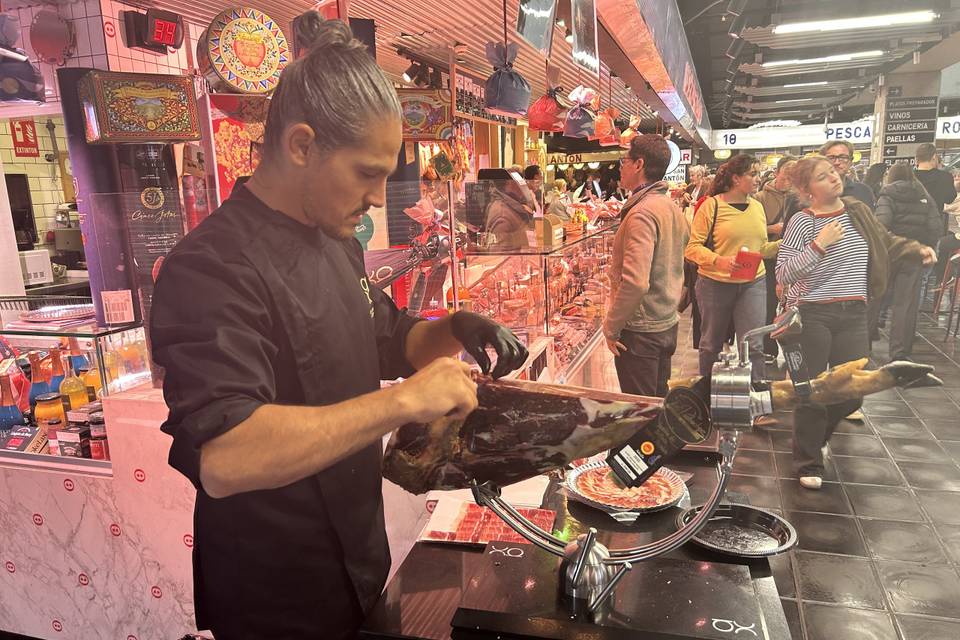 Cortador de jamón profesional