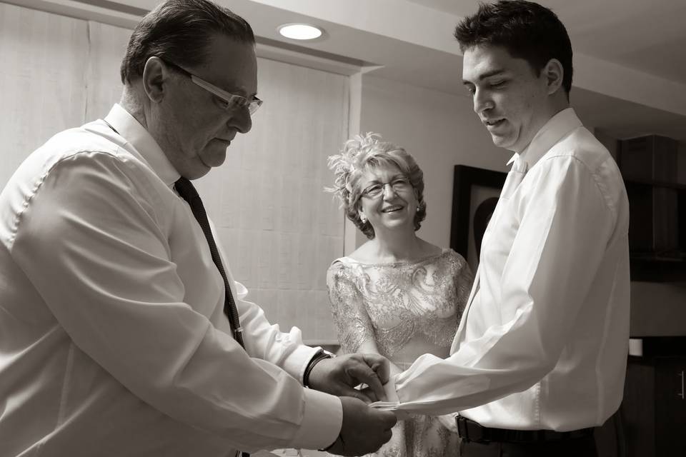 Padres del novio