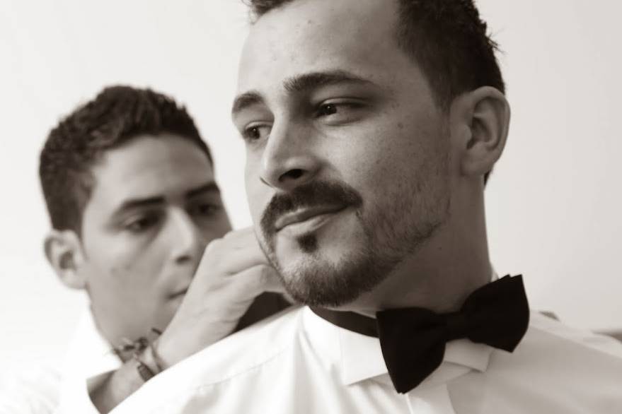 Preparación del novio