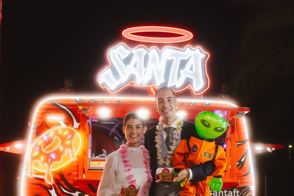 Santa Food Truck