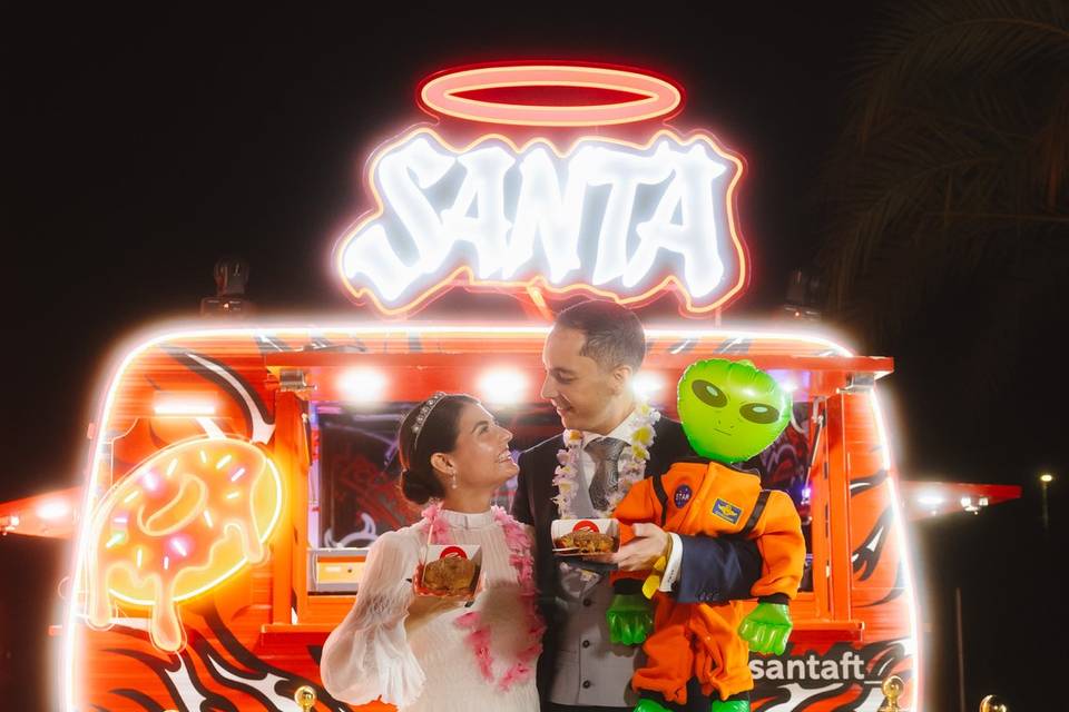 Santa Food Truck