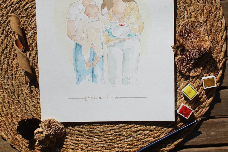 Ilustración en vivo
