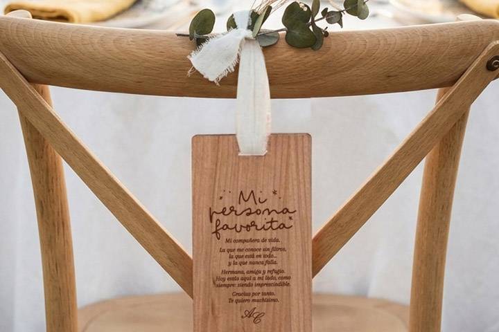Placa para invitado VIP