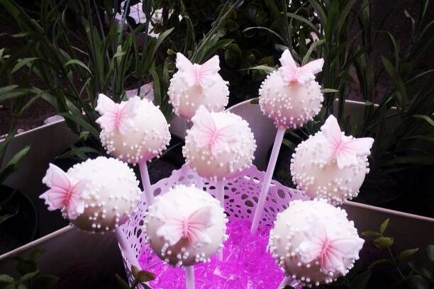 Cakepops flores