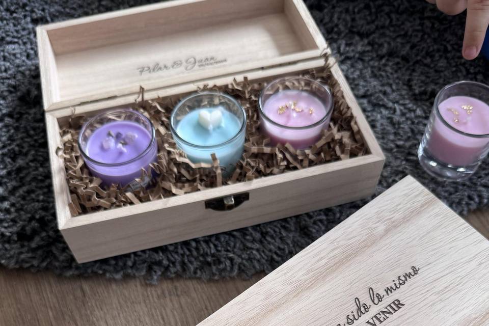 Velas aromáticas
