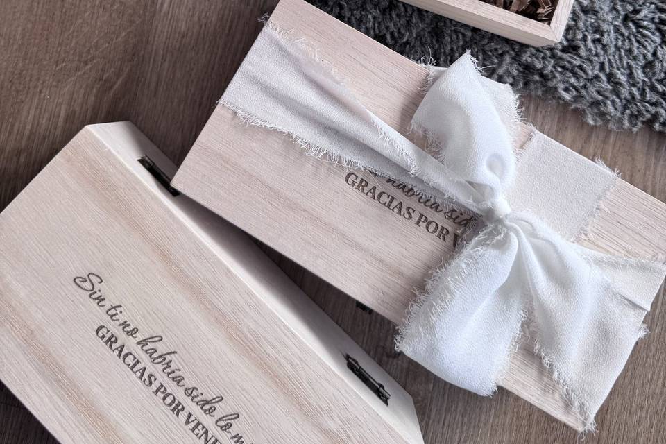 Caja personalizada velas