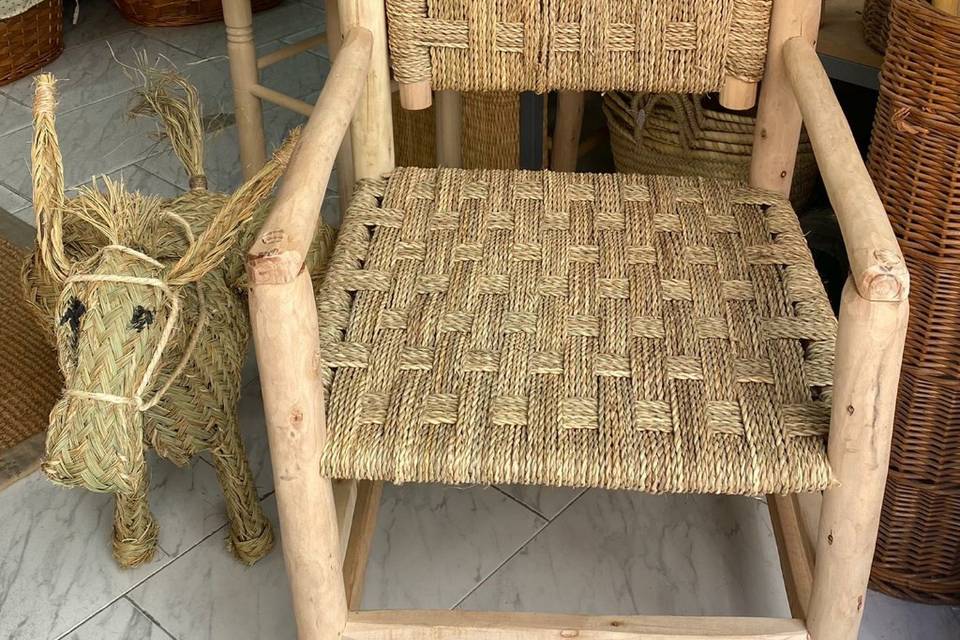 Sillón de palmito