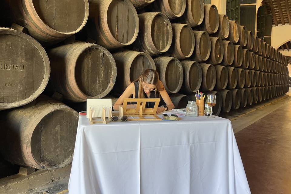 Boda bodega