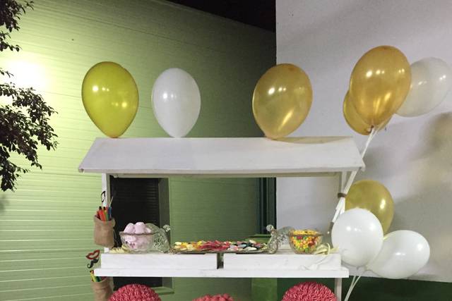 Carro de candy bar