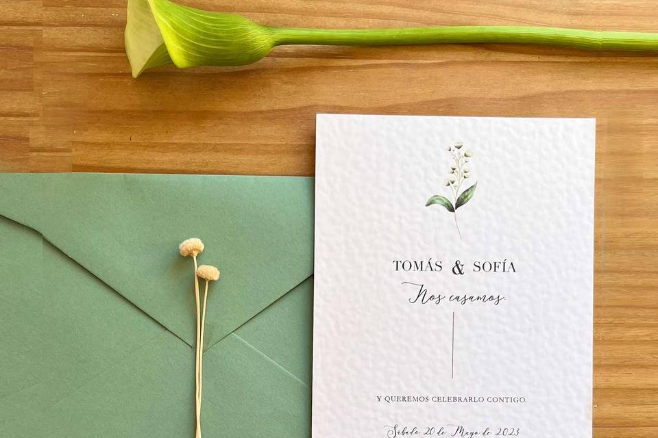 Invitación boda