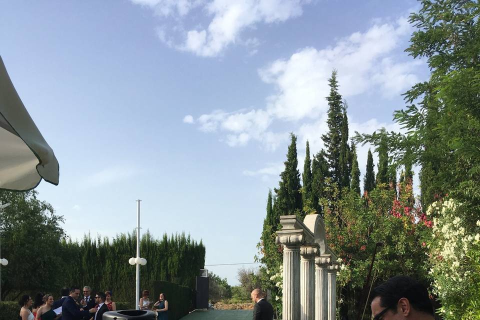 Boda en la Porta de l'Aigua