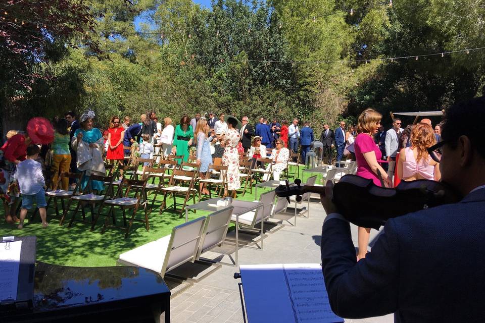 Boda en los Jardines de Azahares