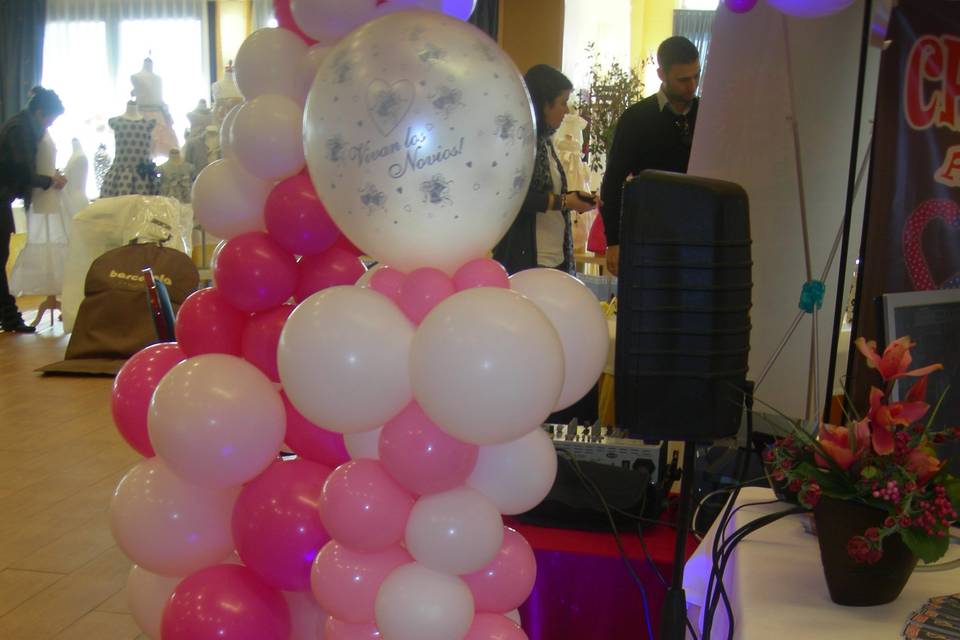 Decoración con globos