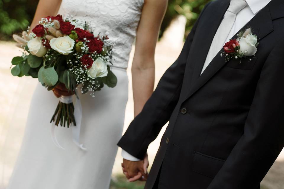 Sesión de fotos, boda