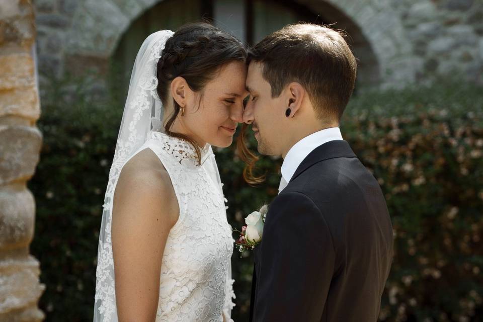 Sesión de fotos de boda