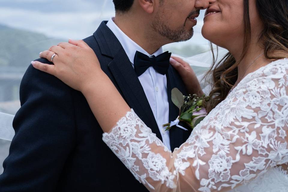 Sesión de fotos de boda