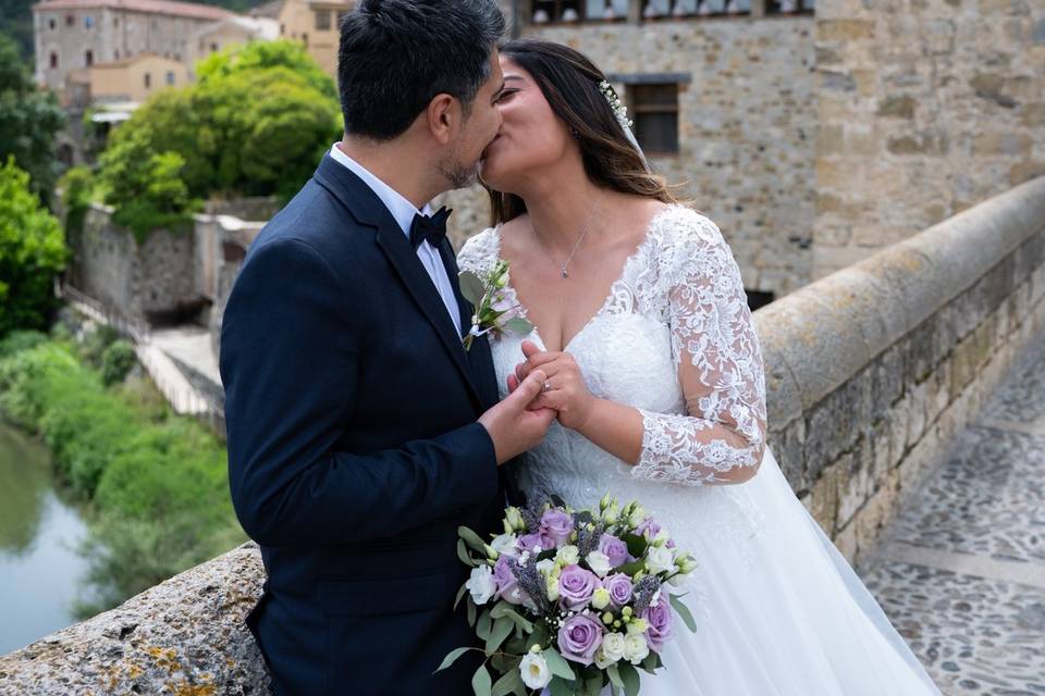 Sesión de fotos de boda