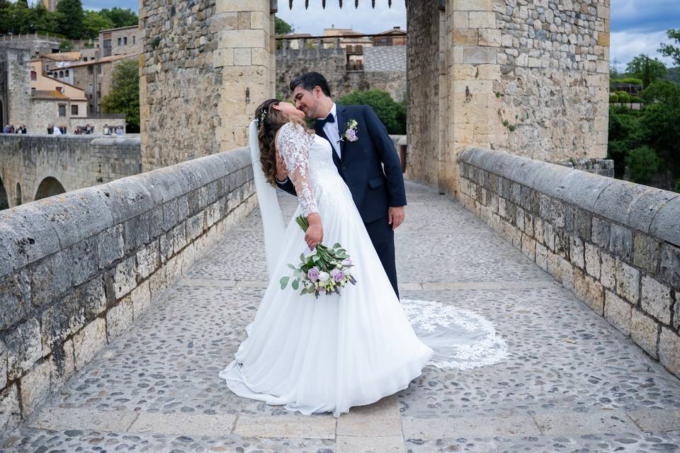 Sesión de fotos de boda