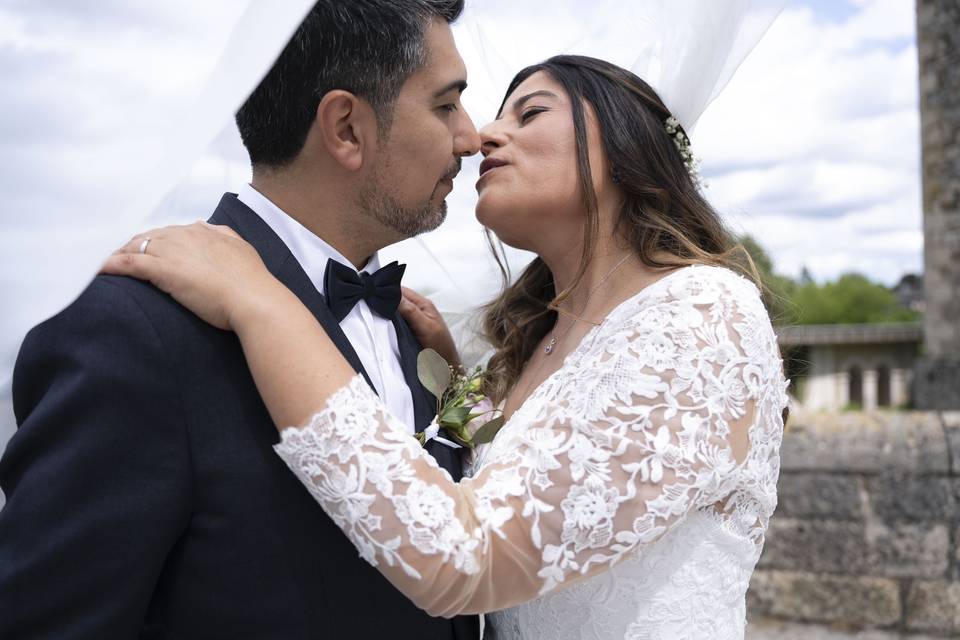 Sesión de fotos de boda