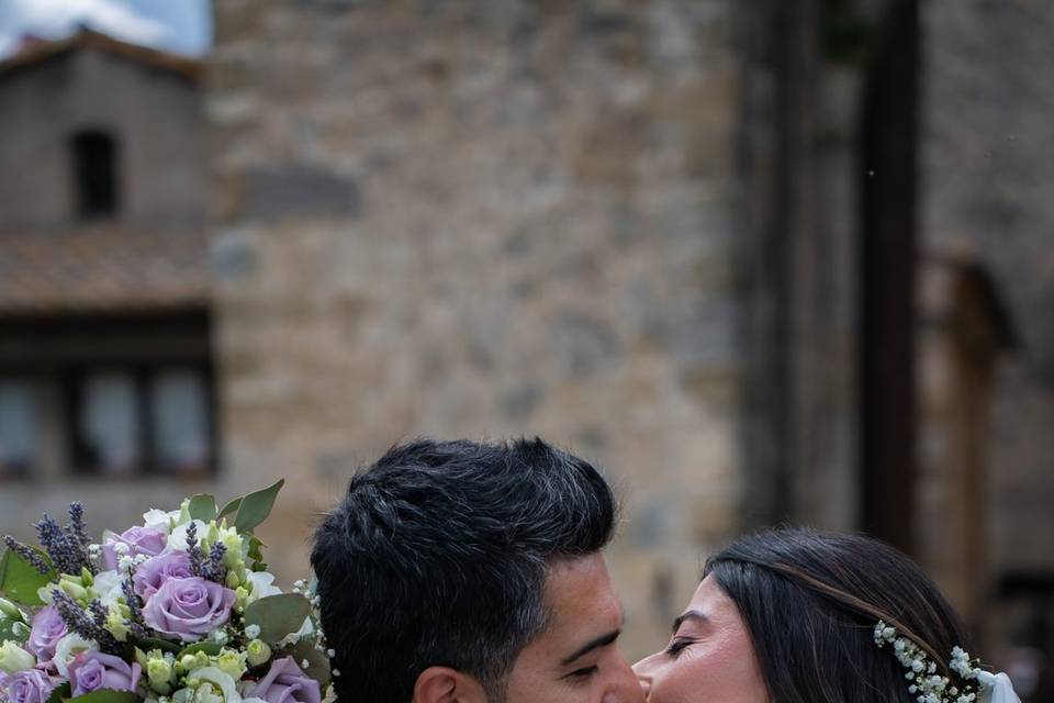 Sesión de fotos de boda
