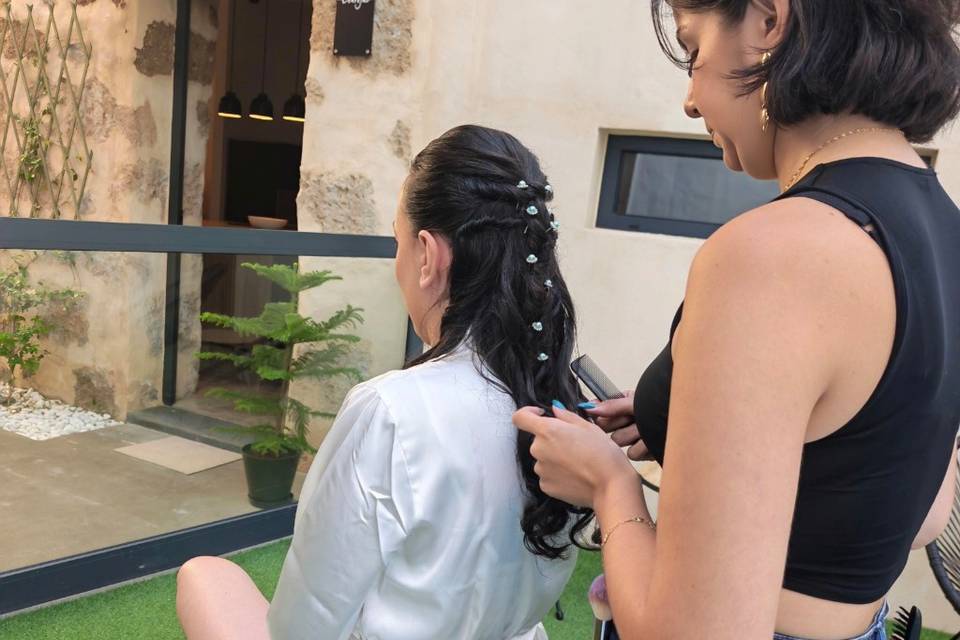 Peinado día de la boda