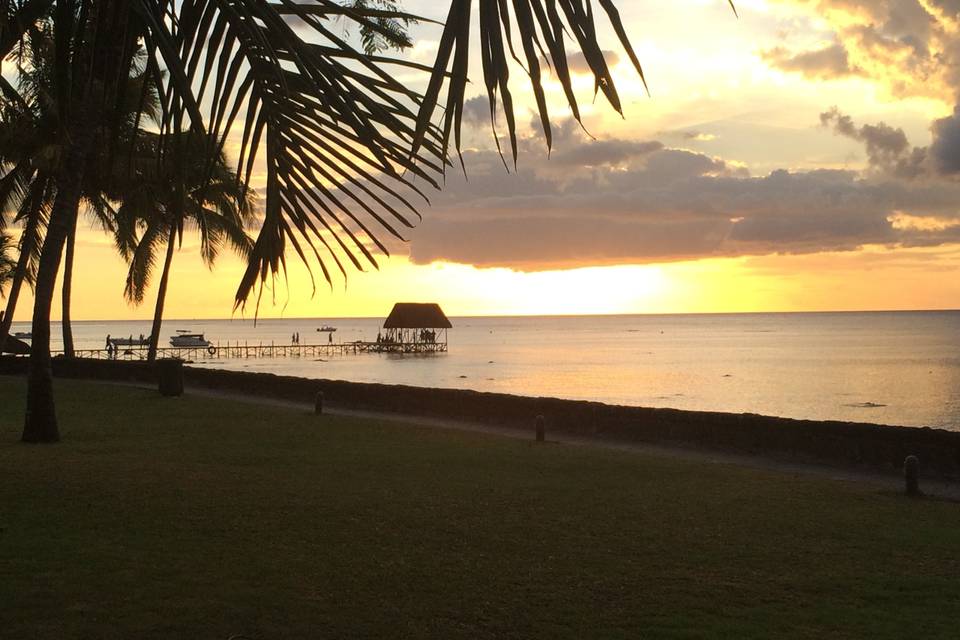 Fotos desde el hotel Isla Mauricio