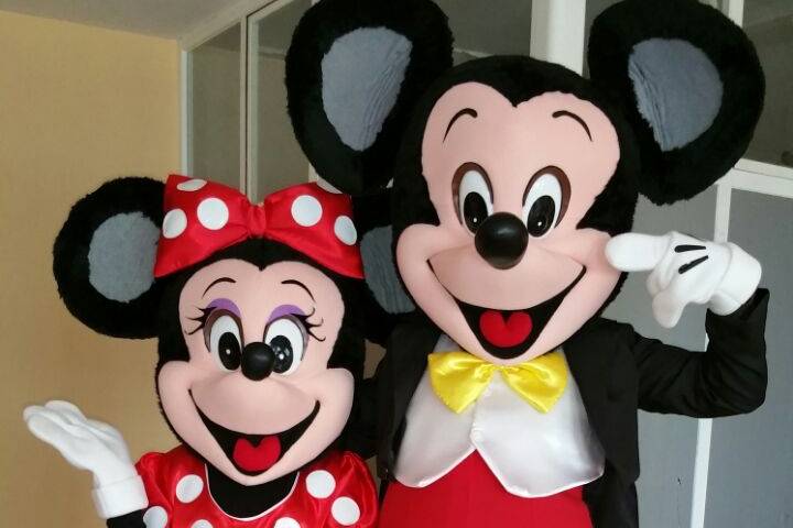 Mickey y Minnie