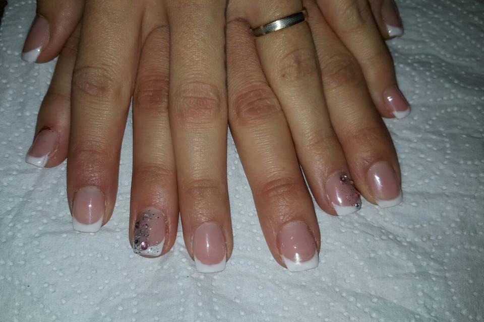 Manicura francesa