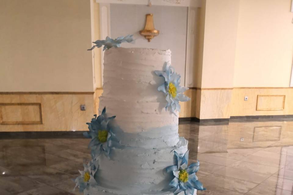 Tarta novia y superhéroes