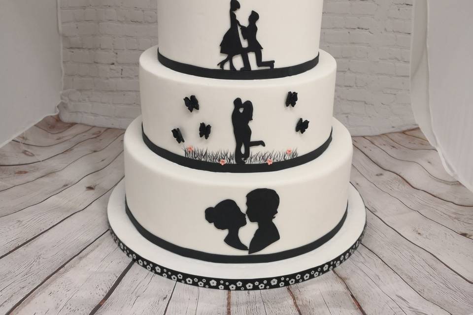 Tarta fondant