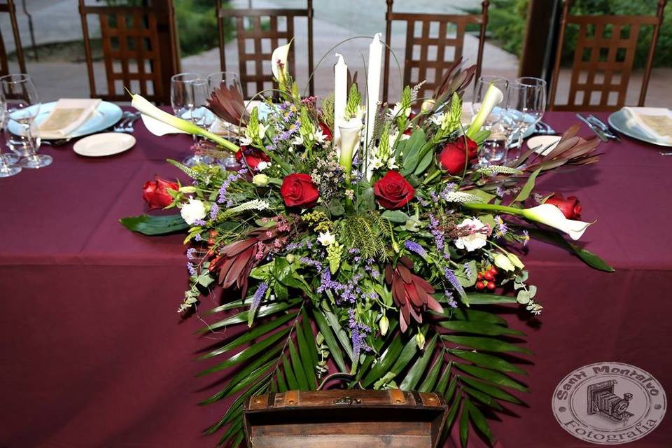 Decoraciones de bodas y eventos Herbivicus Floristería