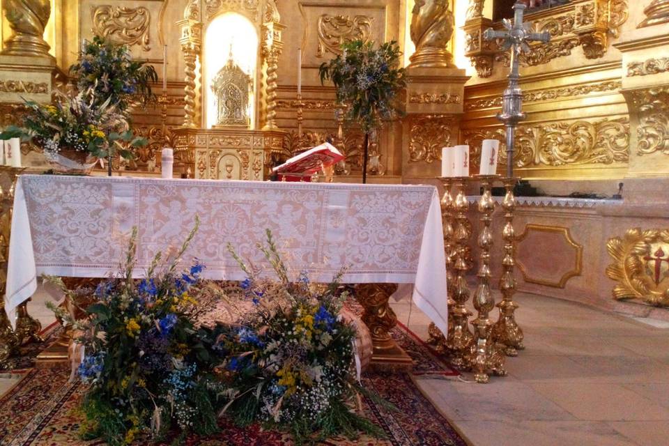 Decoración del altar