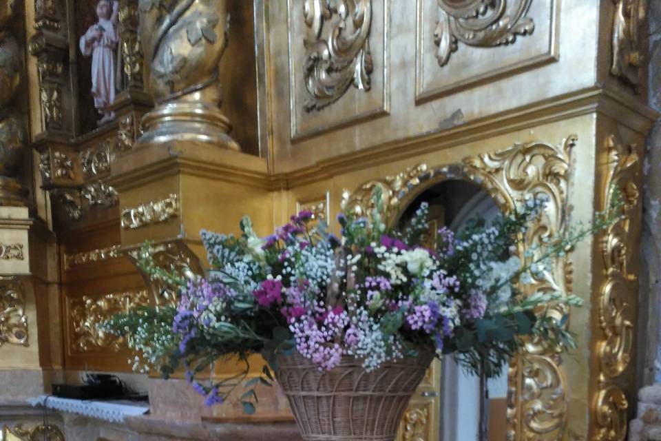 Detalle del altar