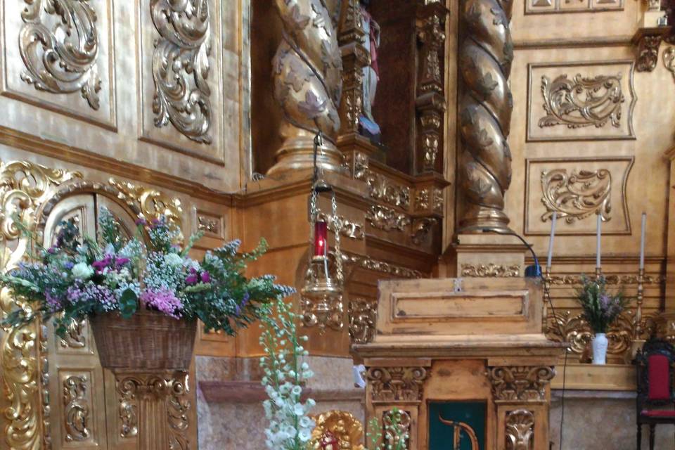 Detalle del altar