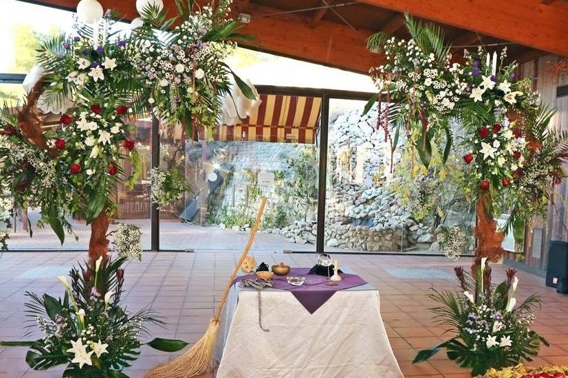 Decoraciones de bodas y eventos Herbivicus Floristería