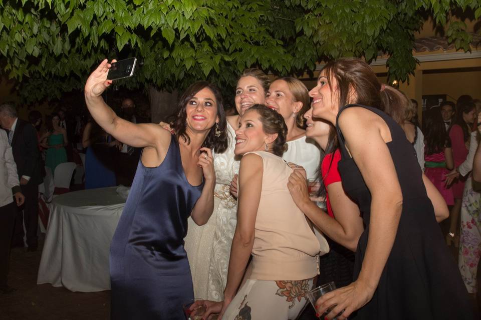 Selfie de las amigas