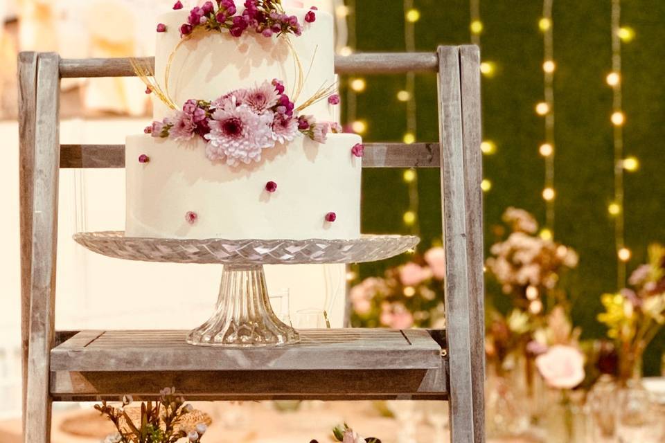 Tarta de bodas para Alcaidesa