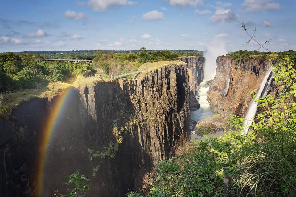 Cataratas de victoria en zambia