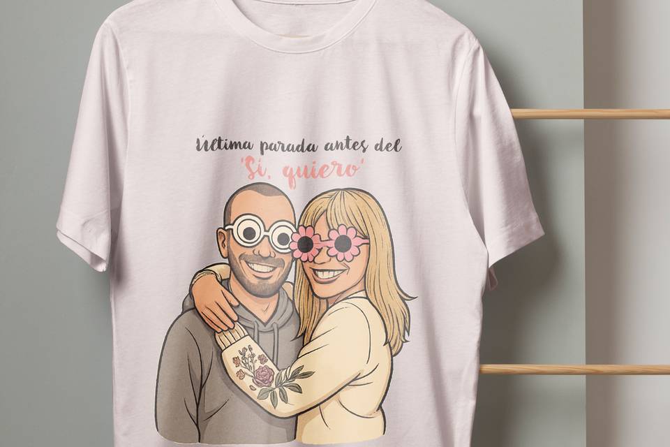 Camiseta de despedida
